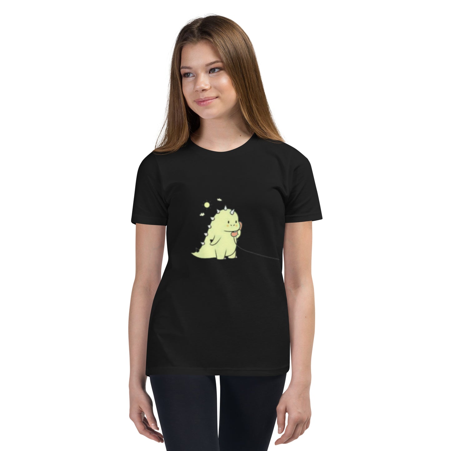Dino Calling Youth Short Sleeve T-Shirt