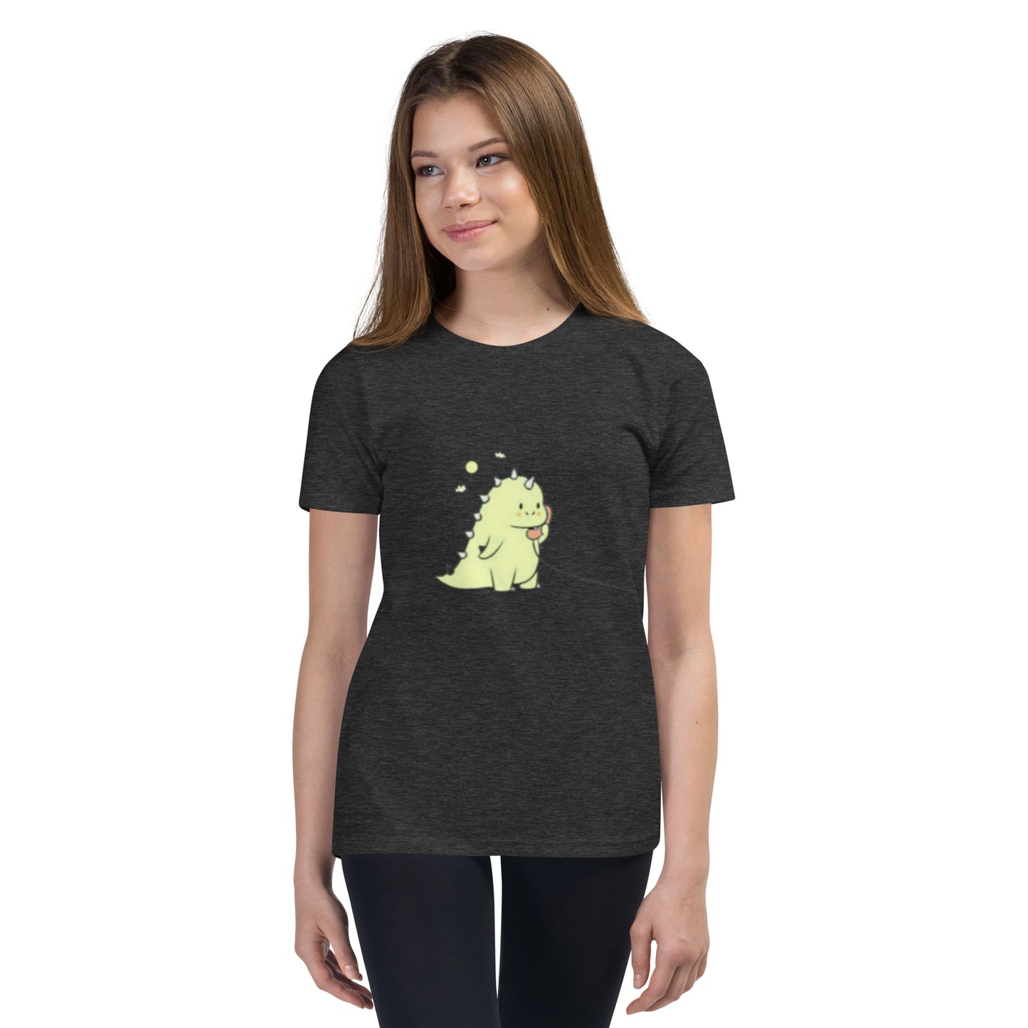 Dino Calling Youth Short Sleeve T-Shirt